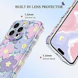 Avocase for iPhone 16 Pro Case, Colorful Oil