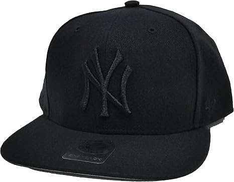 yankees all black cap