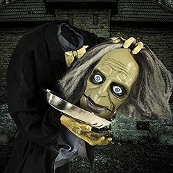 Haunted Hill Farm Life-Size Talking Headless Zombie