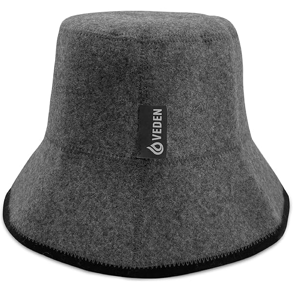 Felt Sauna Hat Bath House Hat For Men Bath Water Absorption Accessories House Shower Cap 2pcs - View #8