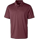 Cutter & Buck Mens Prospect Textured Stretch Mens Big & Tall Polo