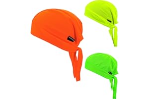 Kninmdor Do Rags Cycling Caps Helmet Liner Doo Rag Motorcycle Bandana Hat Sweat Liner Skull Caps Dew Rags for Men and Women