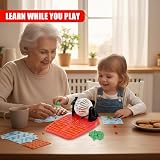 Magic Toy Shop Bingo Game Set 90 Balls 24 Cards Family Lotto Board Game Cage view 9