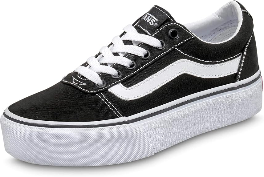 black low vans womens