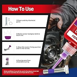 222 Purple Low Strength Thread Locker - Removable