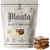 Ambrosia Planta - Plant-Based Protein Powder 20g | Dairy Free Vegan Protein Powder with BCAA Amino Acids | Keto-Friendly, No Added Sugar | 25 Servings | Banana Maple