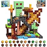 SSAWER Magnetic Blocks Building Toys for Kids, 48 PCS Magnetic Blocks for Kids Ages 4-8, Magnet Cubes, STEM Sensory Toys for Boys & Girls, Christmas Birthday Gifts for Kid Ages 3+