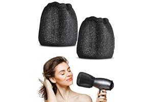 Sock Diffuser for Hair Dryer (Fits 1.5"-2.2" Nozzles), Travel Diffuser, 2 Pcs