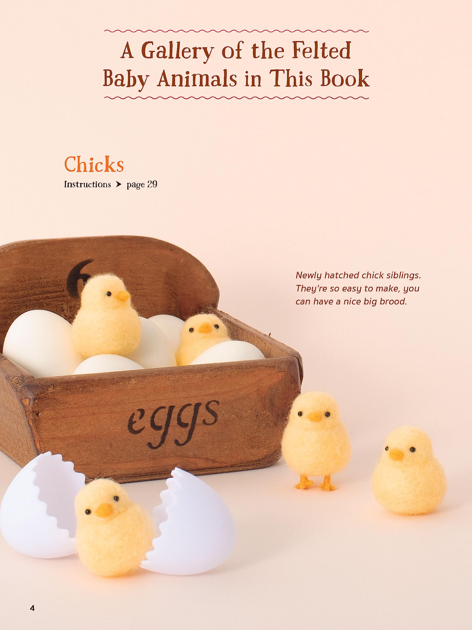 Irresistible Felted Baby Animals: Needle Felted Cuties from Puppies to Pandas (with Actual-Sized Diagrams)