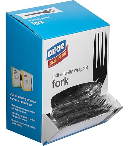 FORK&POPS 懐メロ　15枚セット Amazon.com: Dixie FM5W540PK Grab'N Go Wrapped Cutlery, Forks