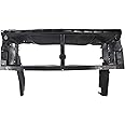 ECOTRIC Front Bumper Fascia Support Compatible with 2008-2014 Dodge Challenger Black Replace for 68043965AC CH1041109 68043965AB
