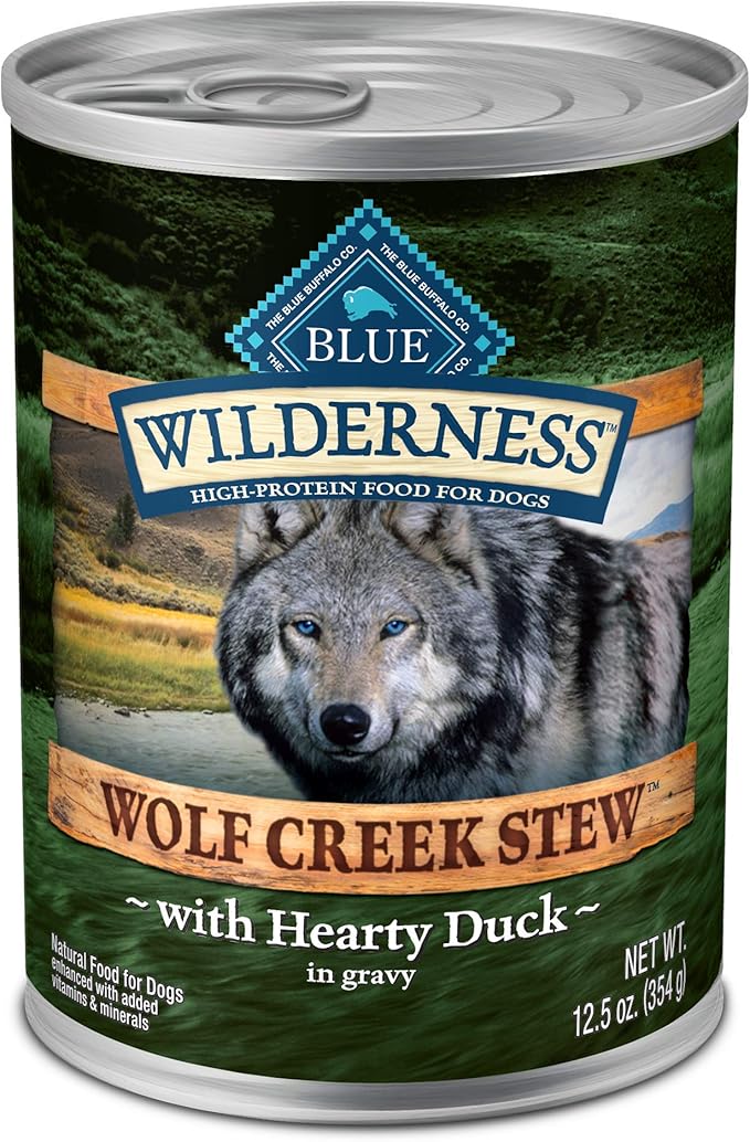 wilderness duck dog food