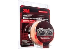 3M Headlight Lens Restoration System, 39008, 1 Kit