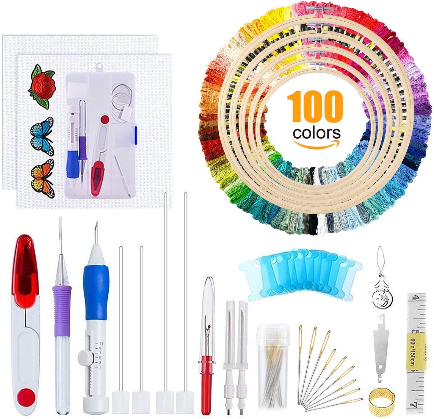 Cross stitch embroidery kits full set including needle punch magic Cross stitch embroidery kits full set including needle punch magic