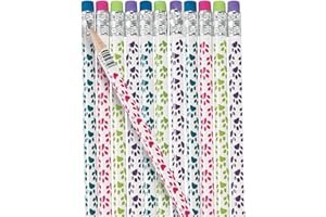 Fun Express Wooden Paw Print Pencils (48 Pack)