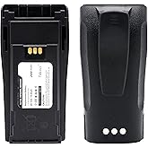 TAKOCI (2Pack) Replacement Battery for Motorola CP200D CP200 CP200XLS CP150 CP140 CP160 CP170 CP180 NNTN4496 A AR NTN4497 AR 2680mAh 7.4V
