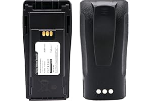 TAKOCI (2Pack) Replacement Battery for Motorola CP200D CP200 CP200XLS CP150 CP140 CP160 CP170 CP180 NNTN4496 A AR NTN4497 AR 2680mAh 7.4V