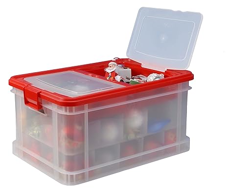 Gies Haushaltsware, Plastik, rot 52 x 35.5 x 26 cm