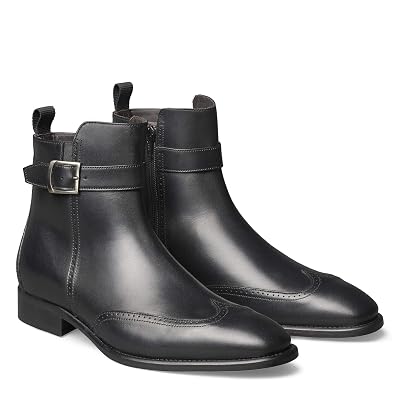 Johnston & Murphy Mens Cormac Wingtip Zip Boot Jordan | Ubuy display picture 3