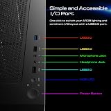 GAMDIAS TALOS E3 MESH ATX Mid-Tower Gaming Case Tempered Glass 3x 120mm ARGB view 7