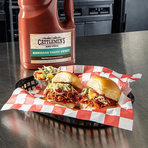 CATTLEMEN’S HAWAIIAN TANGY SWEET BBQ SAUCE, 1 GAL
