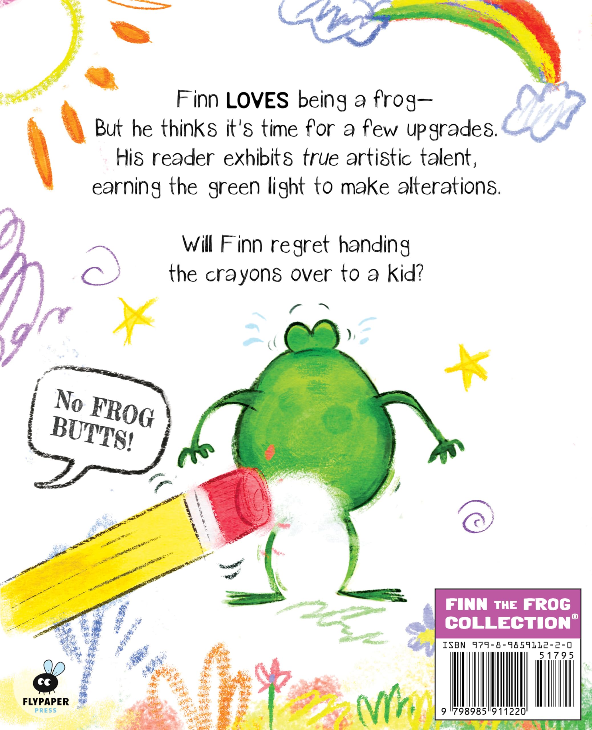 This Book Is A Mistake!: A Funny And Interactive Story For Kids (Finn the Frog Collection)