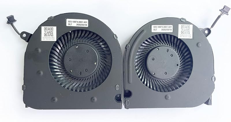 Fleshy Leaf CPU GPU Cooling Fan for DELL G5 SE 5500 5505 G3 3500 I5505 DC5V