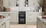 Willow WE50TSB 62L Freestanding Electric Cooker 50cm Twin Cavity Black view 2