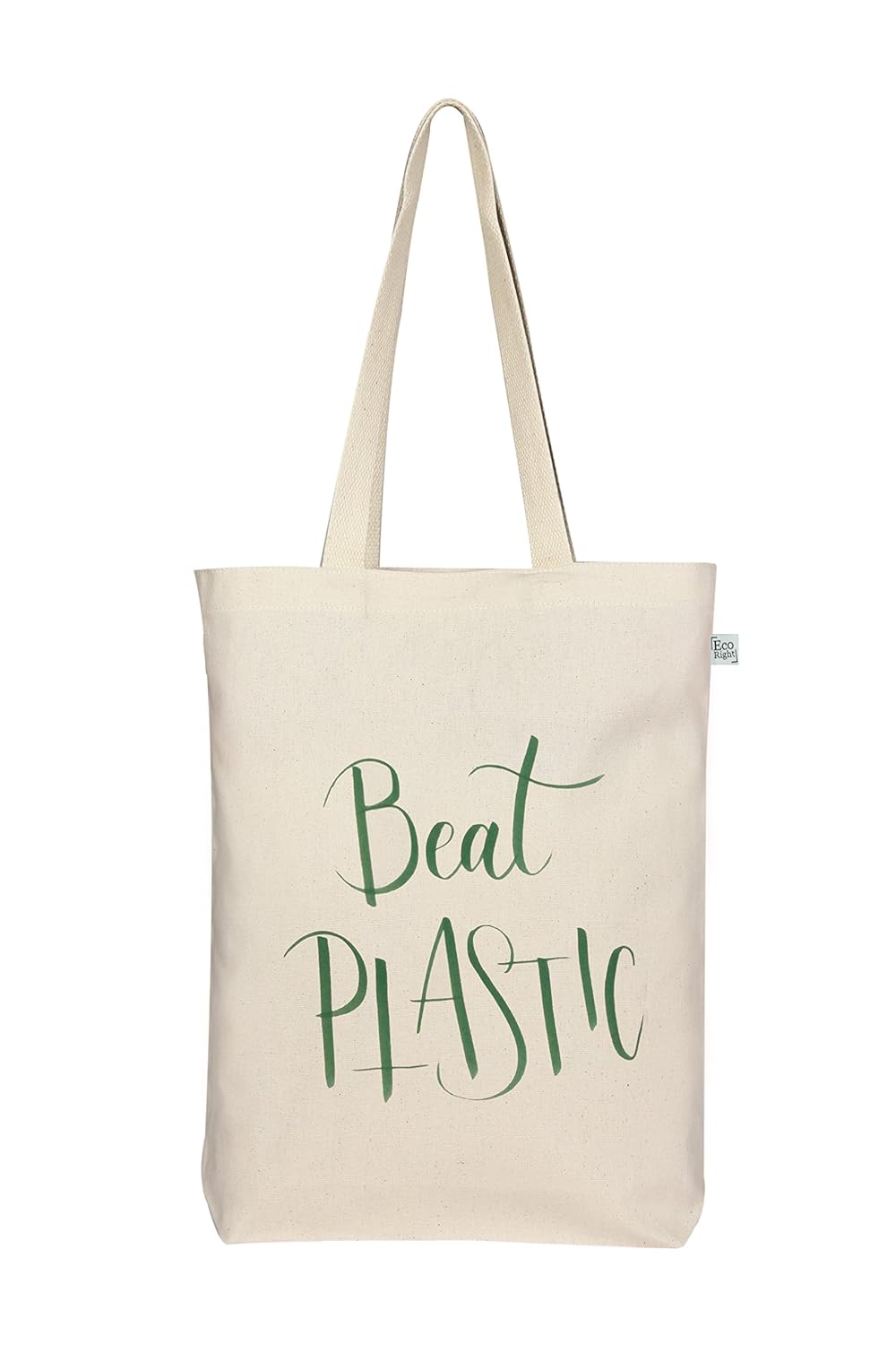 ecoright canvas 100% ecofriendly gusset tote bag