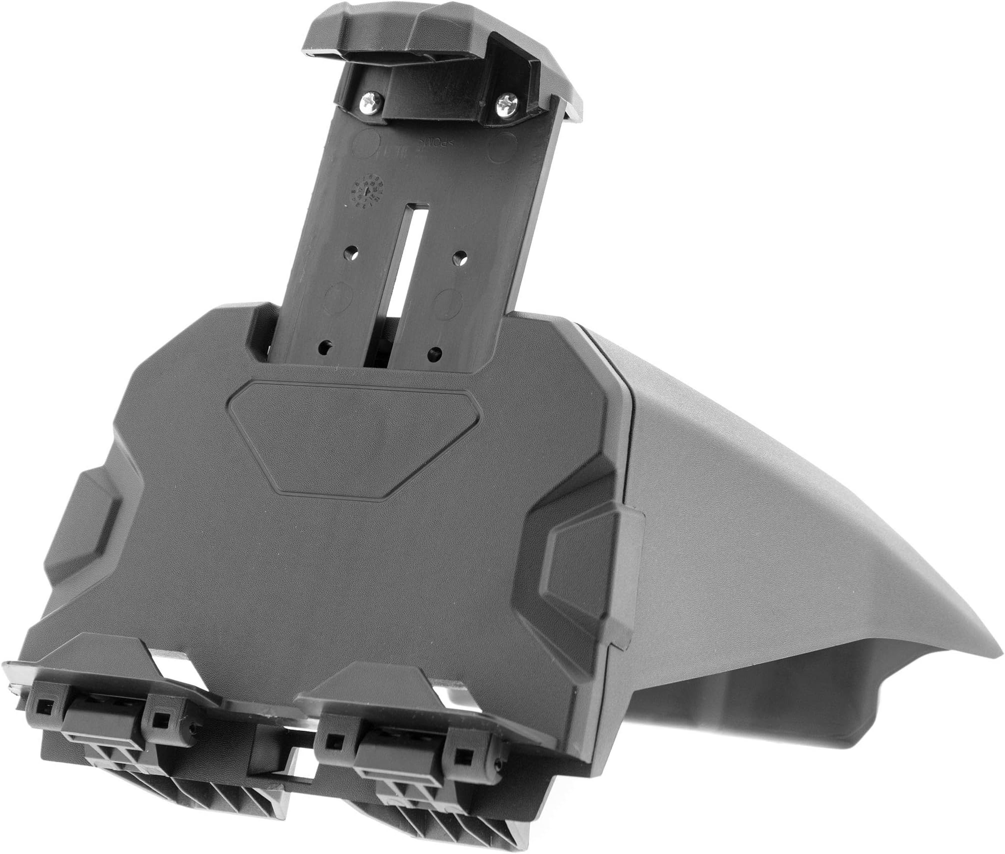 Tablet Holder w/ Storage Phone iPad GPS Holder for 2017 2018 2019 2020 2021 Can Am Maverick X3 / Max (Black)