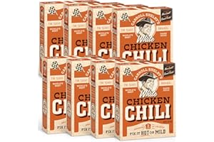 CARROLL SHELBY'S ORIGINAL TEXAS BRAND Carroll Shelby's White Chicken Chili 3 Ounce (Pack of 8)