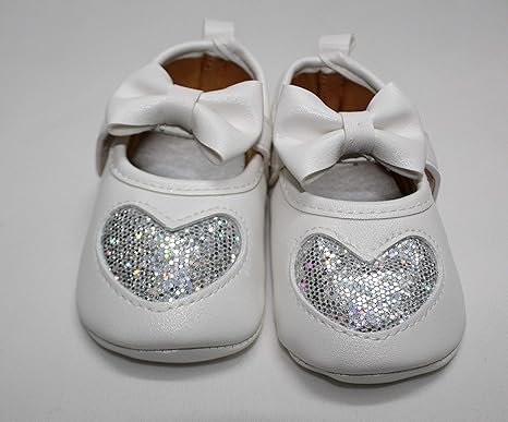 silver shoes baby girl