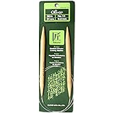 Clover 3016/36-13 Takumi Bamboo Circular 36-Inch Knitting Needles, Size 13