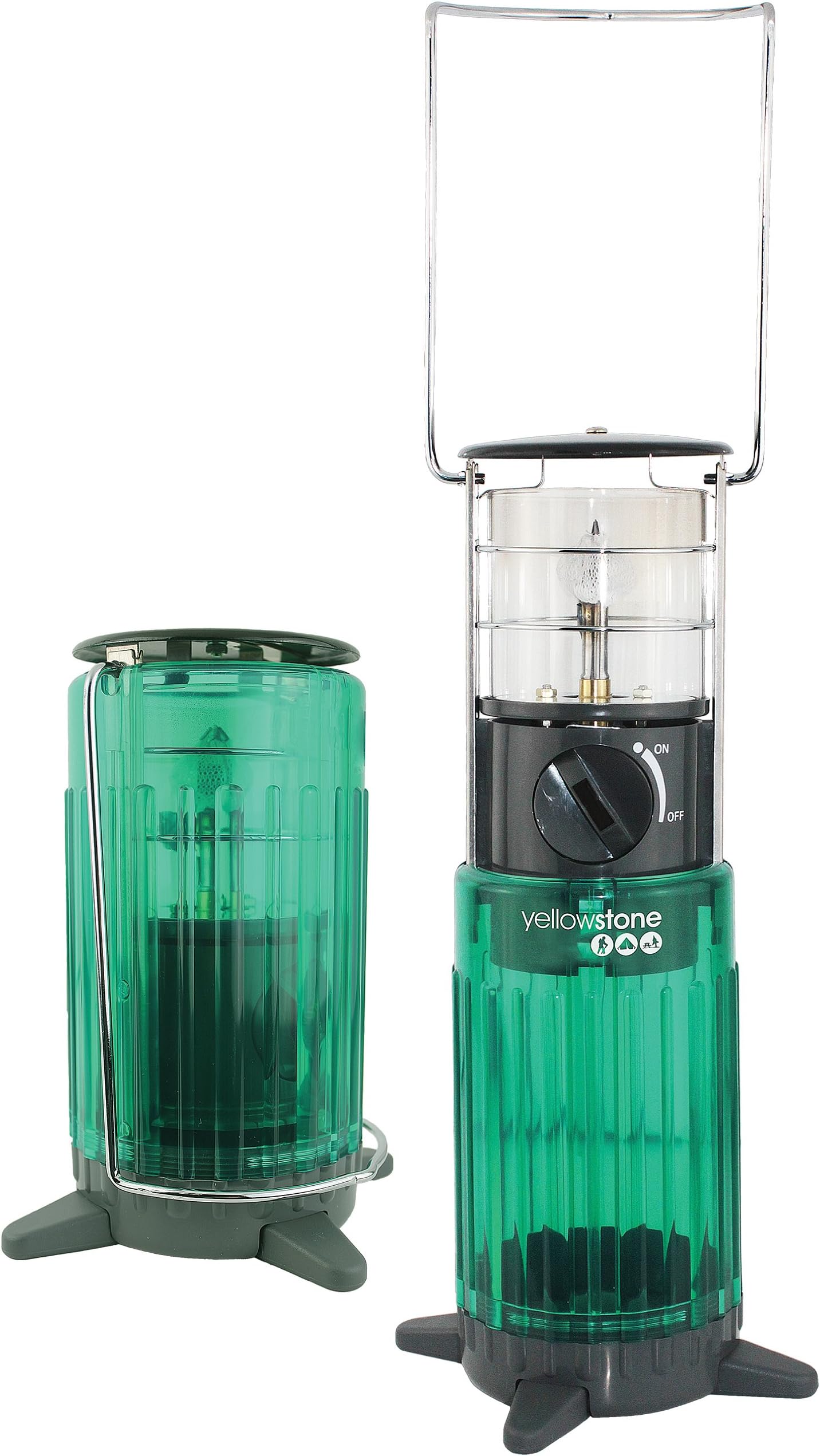 Yellowstone Lumi Glow Portable Gas Lantern - Multi-colour