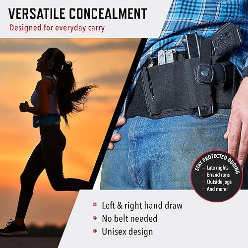 ComfortTac Gun Holsters for Concealed Carry Ultimate Belly Band