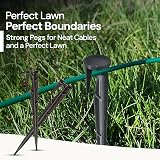 GARDENIX 200 WirePEG Securing Pegs for Robotic Lawn Mowers - Universal Fit view 2