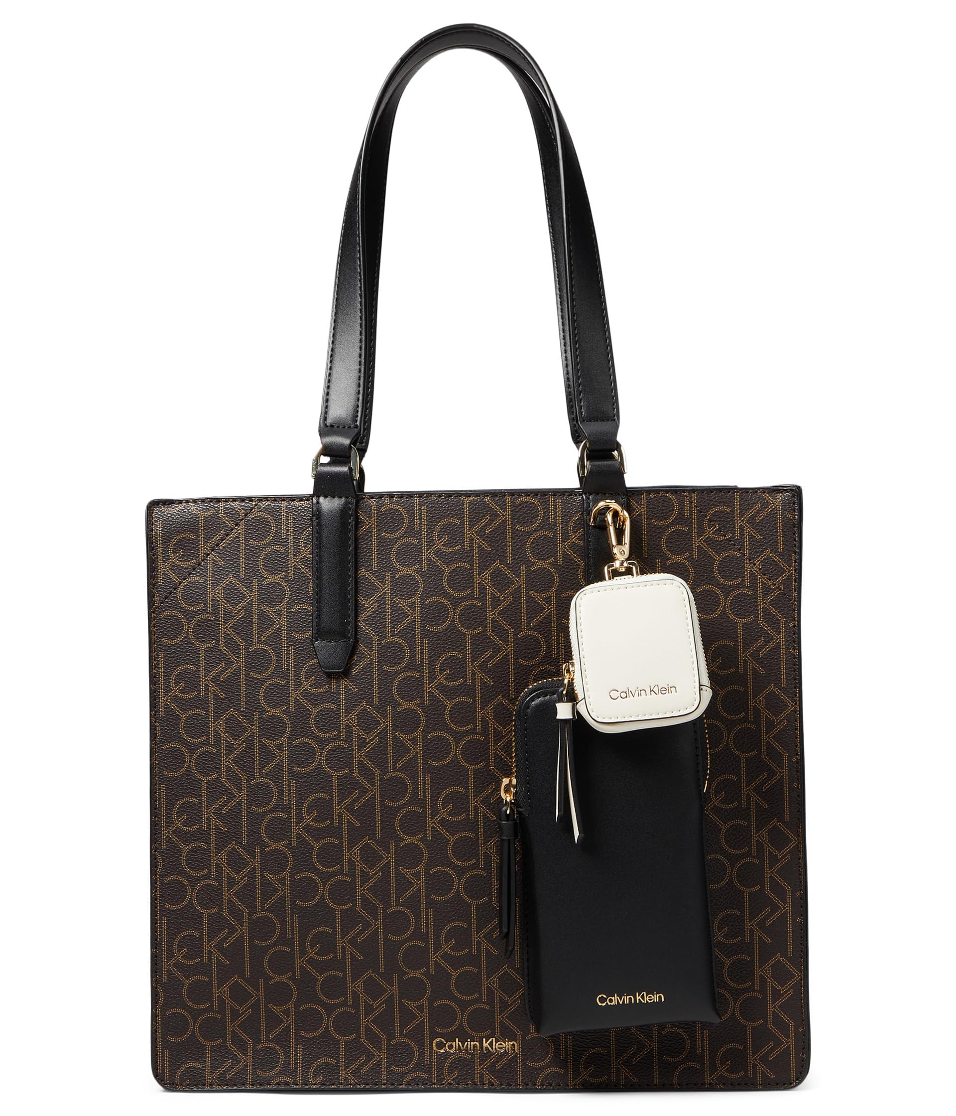 Ladies Purse Brown Calvin Klein Purse Calvin Klein Gene Modular