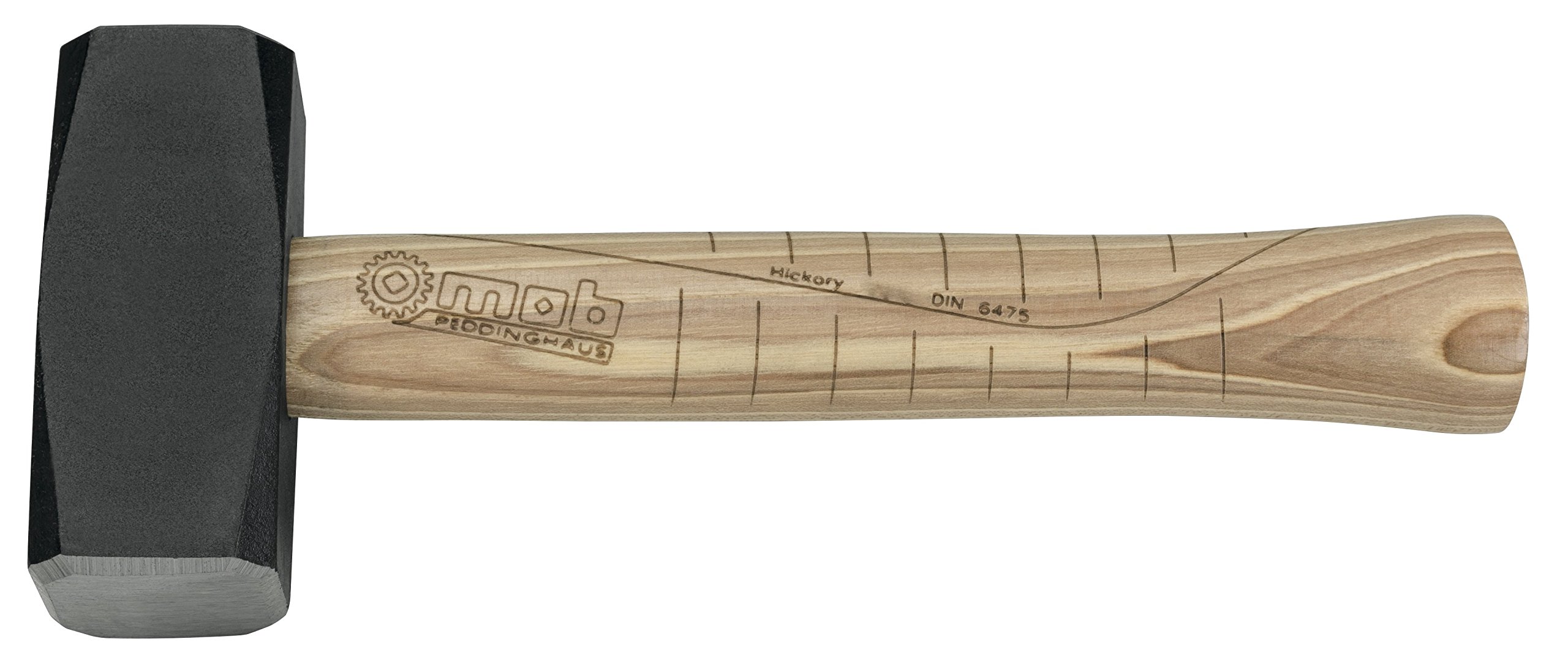 Peddinghaus 5293031500 Sledge Hammer with Handle of Hickory, Black/Beige, 1500 g