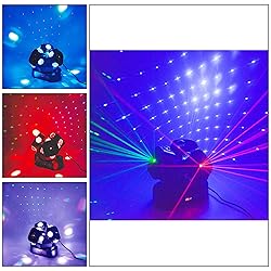 3Head Moving Head DJ Light 12LEDs Rotating Beam