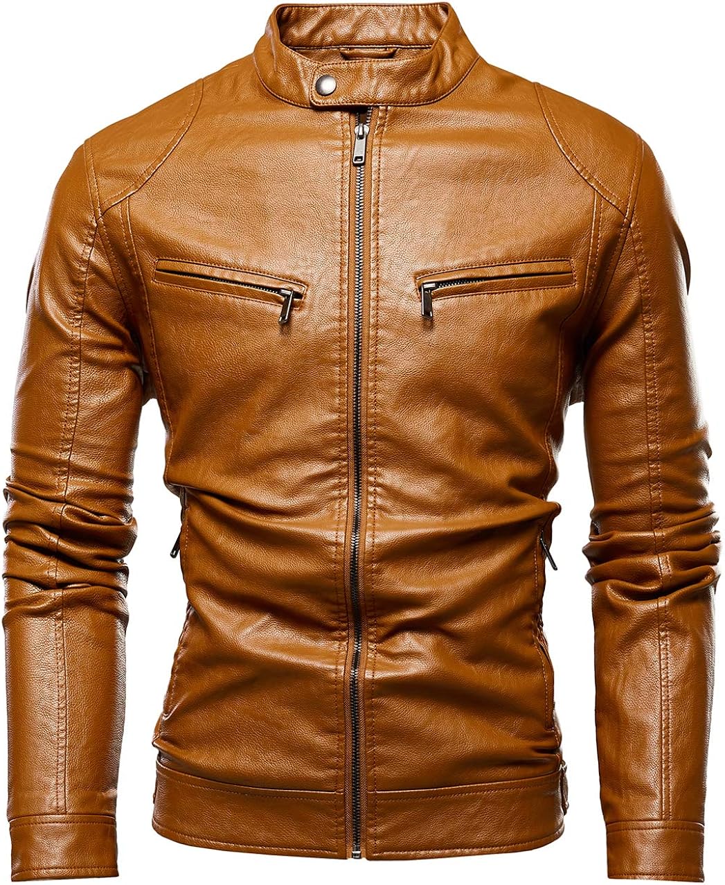 chouyatou leather jacket
