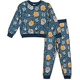 Transformers Fleece Pullover Sweatshirt and Jogger Pants Outfit Set Toddler to Big Kid Sizes (3T - 14-16)