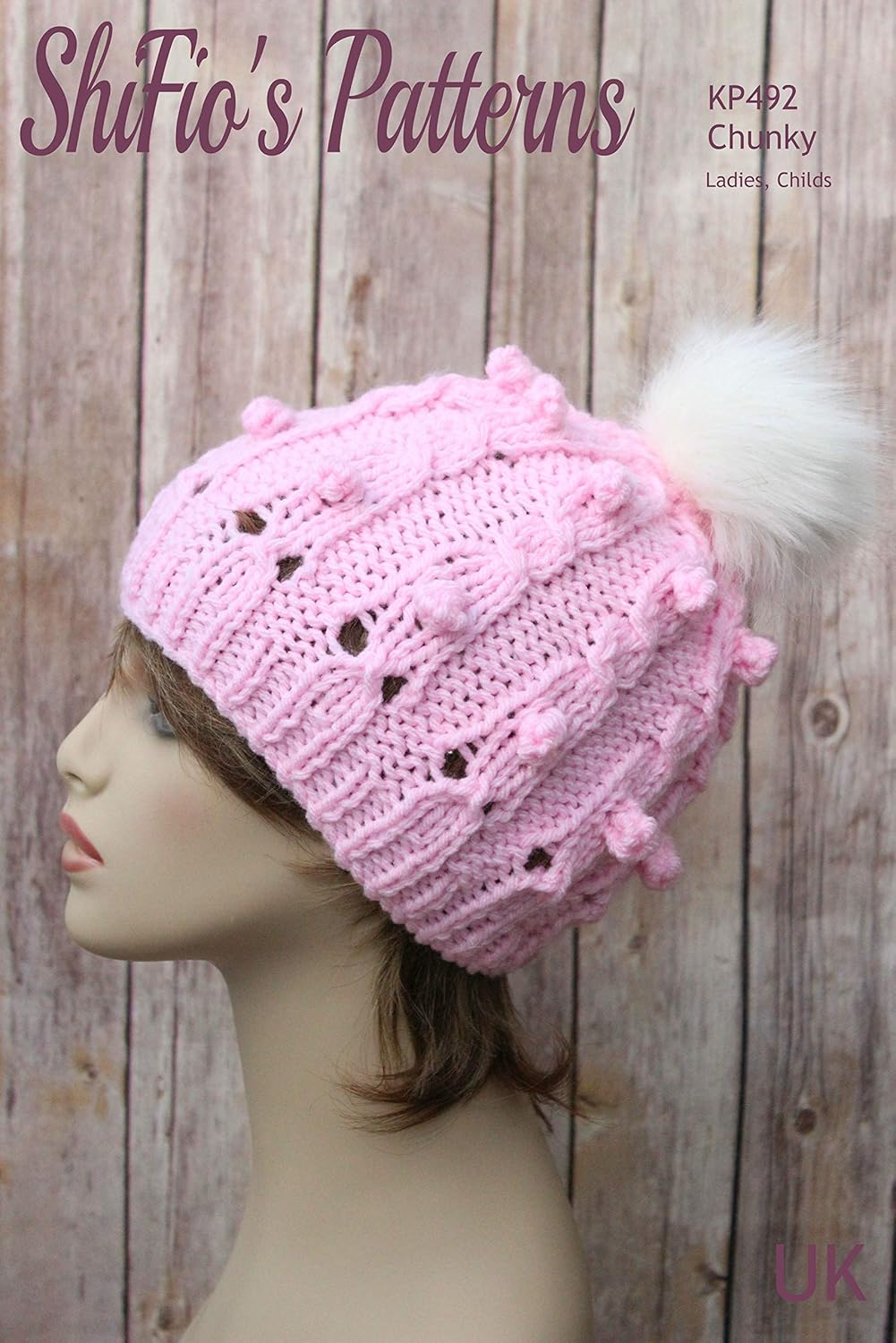 ladies bobble hat knitting pattern