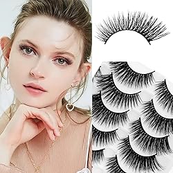 Bluesmurfs 30 Pairs Fales Eyelashes Bulk 3D Fluffy