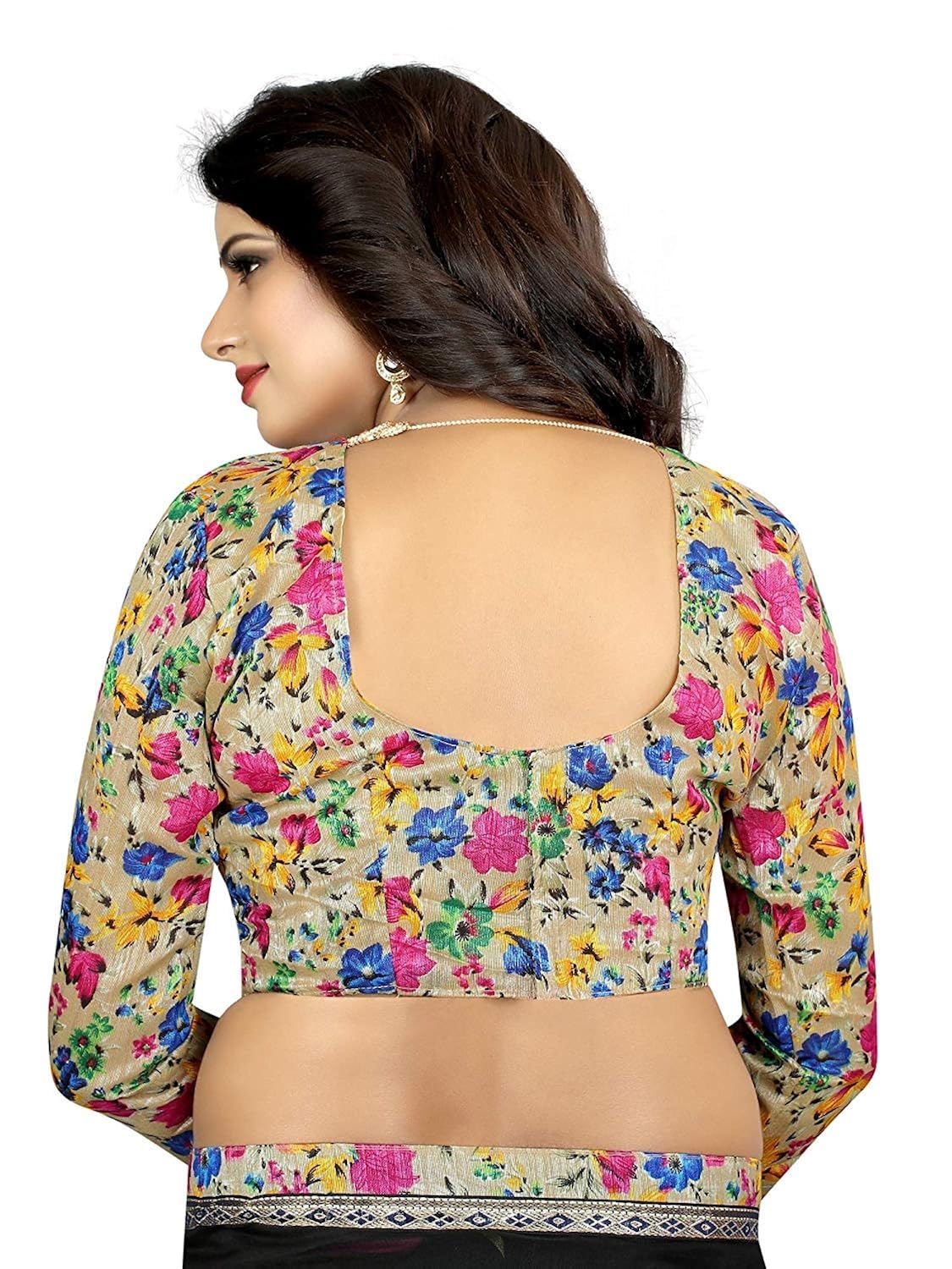 shreeji designer chanderi cotton saree 0