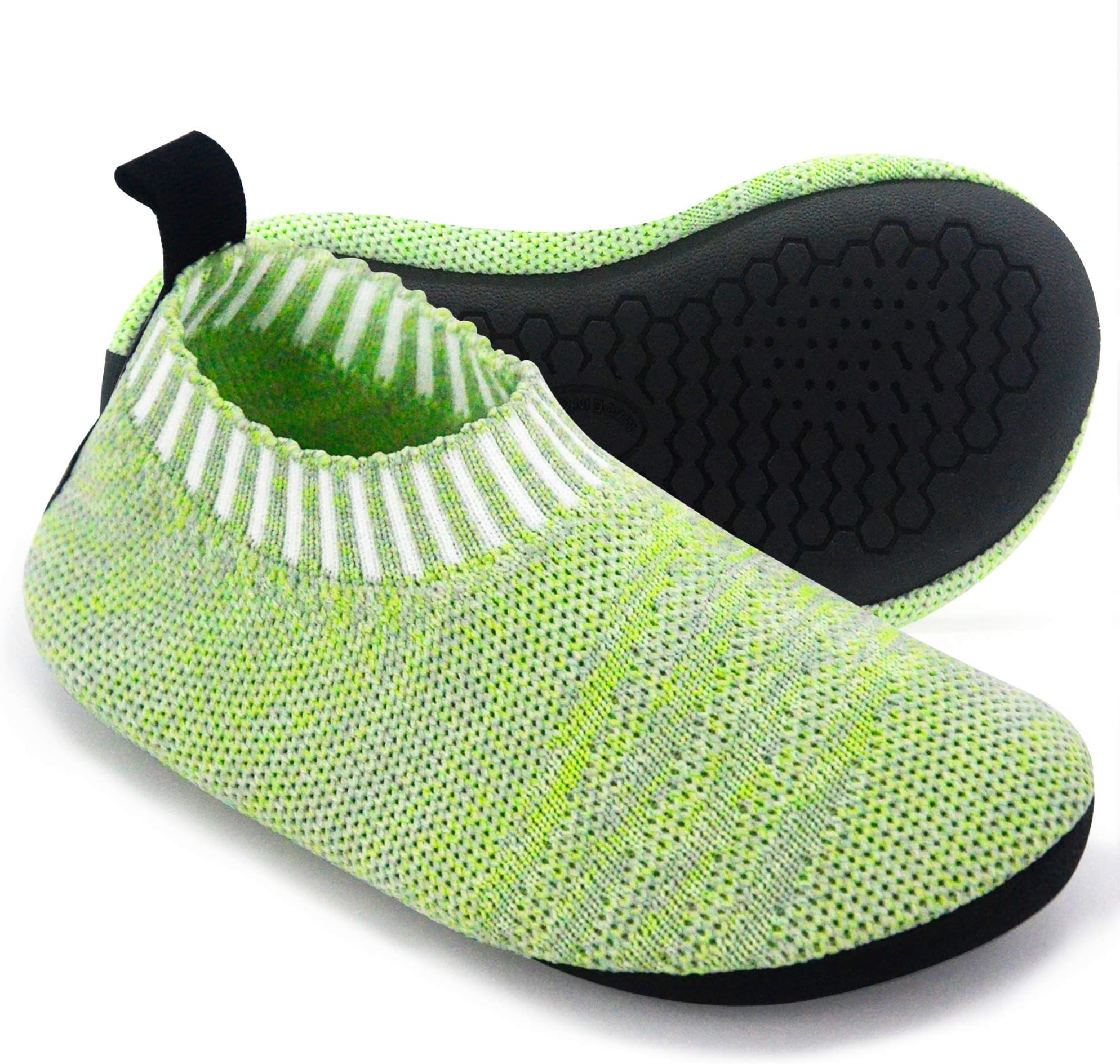 Dream Bridge Kids Slipper Socks Anti-Slip Knit Sock Slippers for Boys Girls Indoor Outdoor Socks with Rubber Bottom Sole