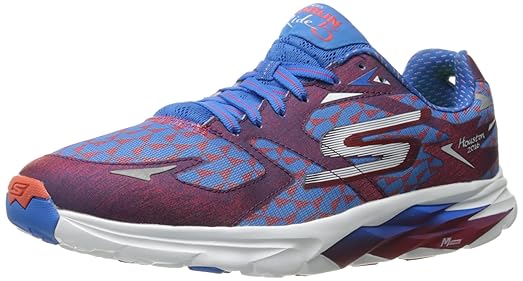 skechers go run 5 mens purple