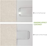 Deconovo Full Blackout Curtains Thermal Insulated 46 x 54 Inch Pair view 6