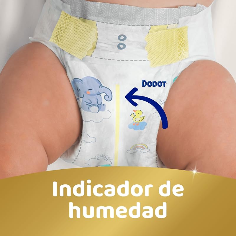 Sensitive Kit Recién Nacido Pañales + toallitas, 58 Pañales de la Talla 2 + 78 Pañales de la Talla 3 + 48 Toallitas Pure Aqua para Bebe, 99% Agua