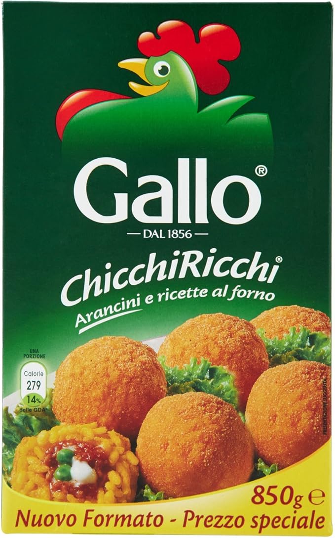 Riso Gallo Chicchirichi Arancini 850 Gr Amazon It Alimentari E Cura Della Casa