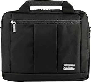 11.6 to 12.3 inch Laptop Tablet Messenger Bag for Dell 2in1, Inspiron, XPS, Latitude, Chromebook